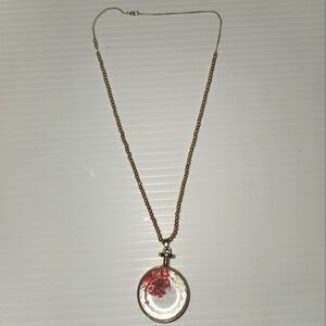 Dandelion necklace